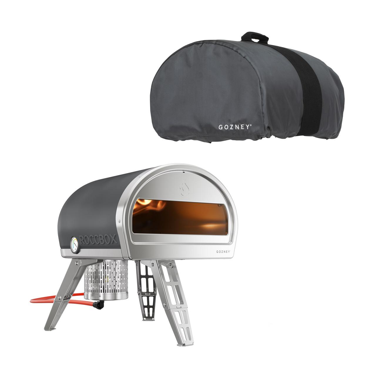 Tragbarer Pizzaofen Gozney Roccbox Starter-Set - Ausführung: Grau