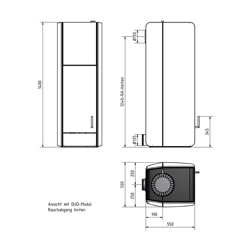 Speicherofen Tonwerk T-NEO