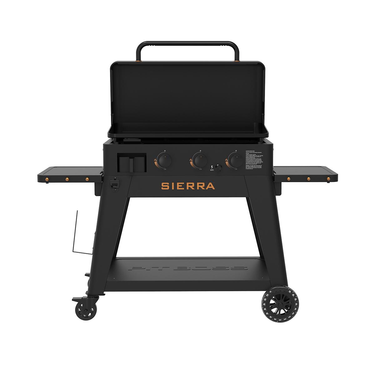 Gas-Planchagrill Pit Boss Sierra Onyx mit 3 Brennern