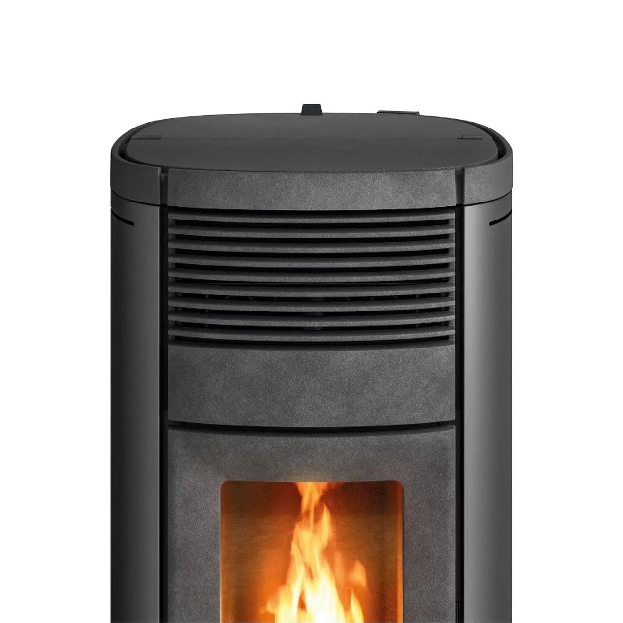 Pelletofen MCZ Musa Air 10 R 10 kW - Ausführung: Dark metal_308
