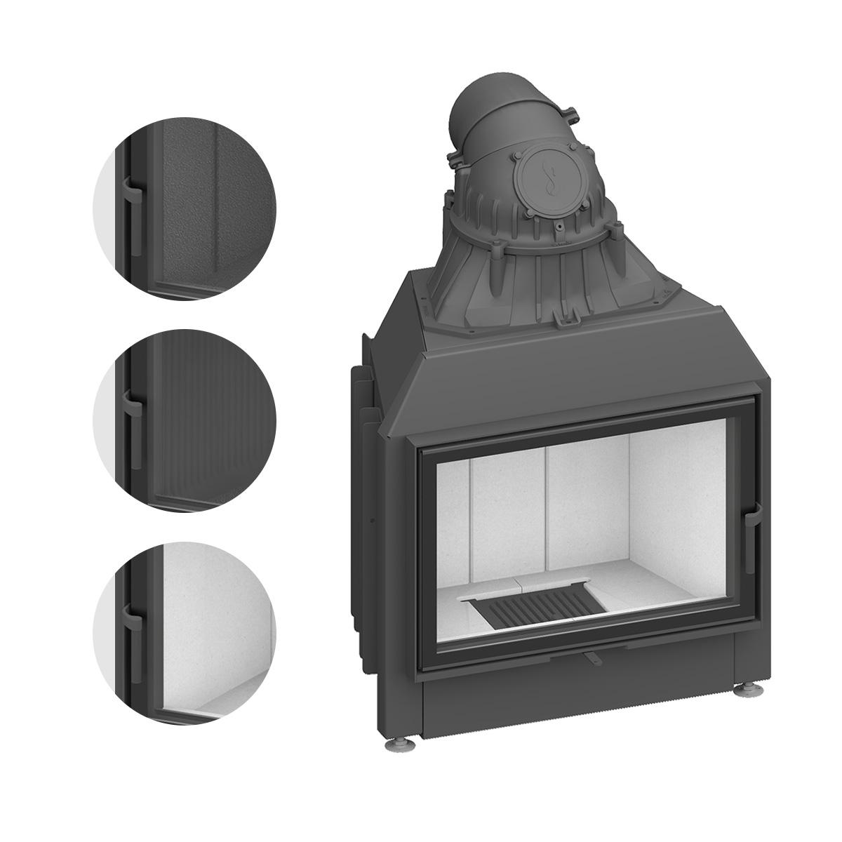 Kamineinsatz Schmid Lina 73 s mit 9 kW