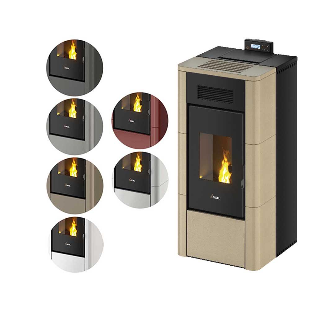 Pelletofen wasserführend Cadel River Idro 16