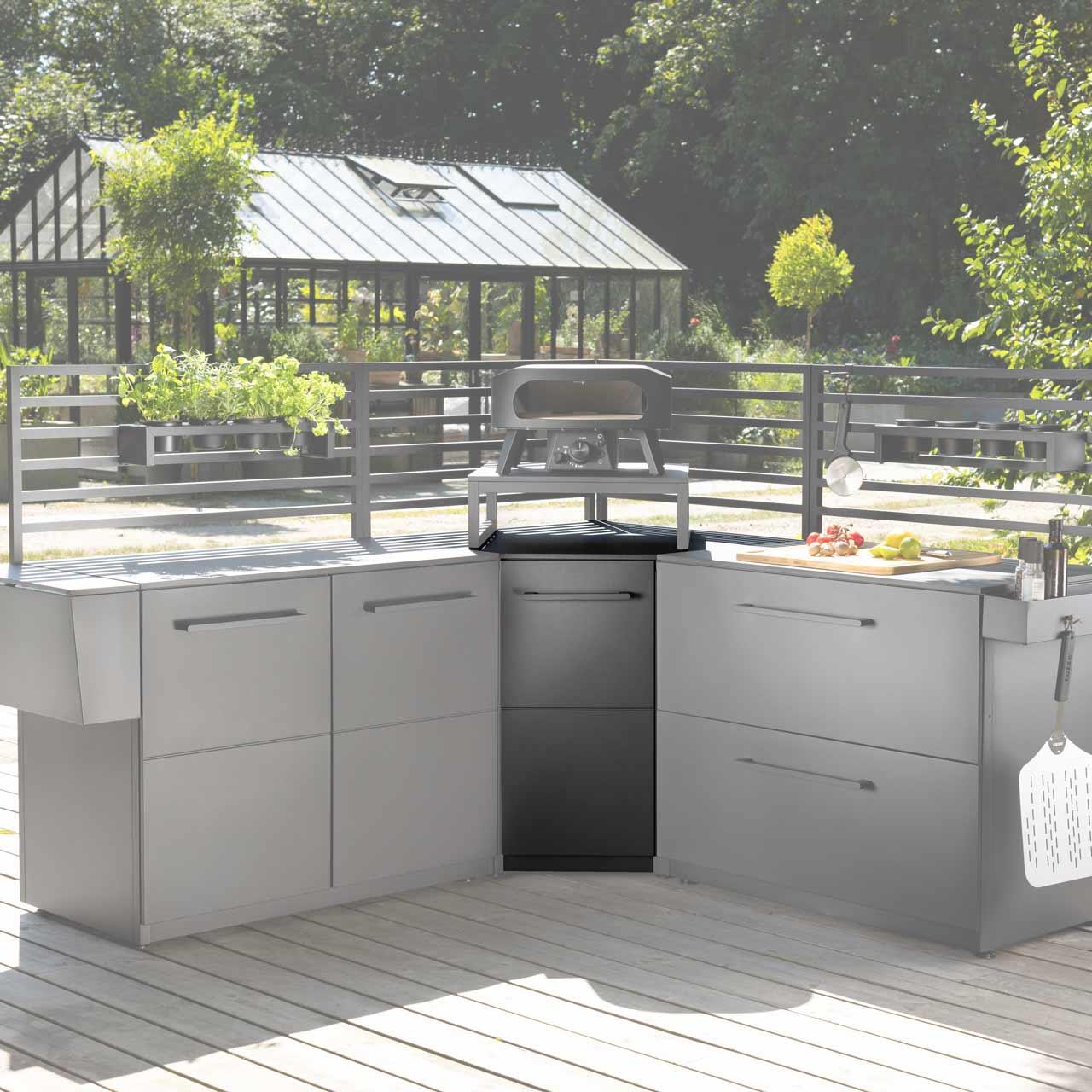 Outdoorküche Cozze Elements Eckmodul für Außenküche