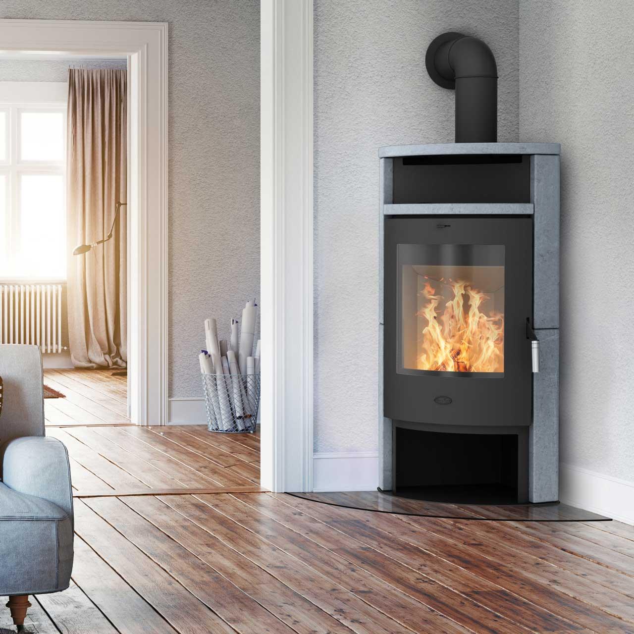 Kaminofen Fireplace Samba Speckstein 6 kW
