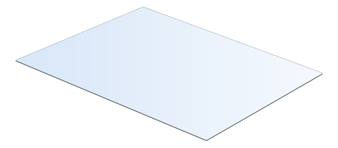 Vorlegeplatte Glas klar (7064546)