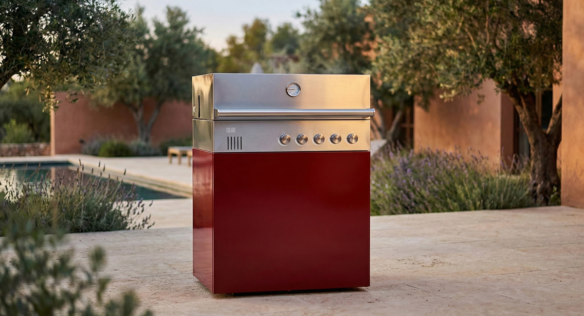 Outdoorchef QUBE X-415 RB S - Red