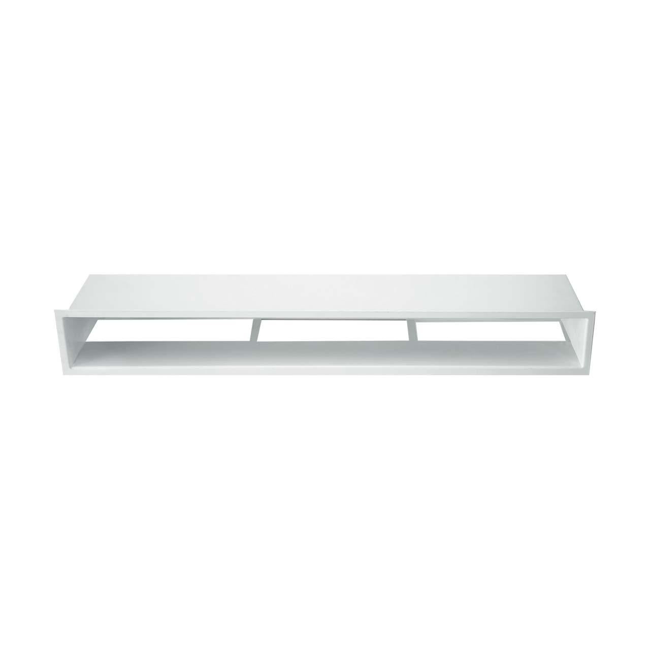 Kaminluftleiste CB-Tec Luftleiste gerade Weiß - Ausführung: 45 cm