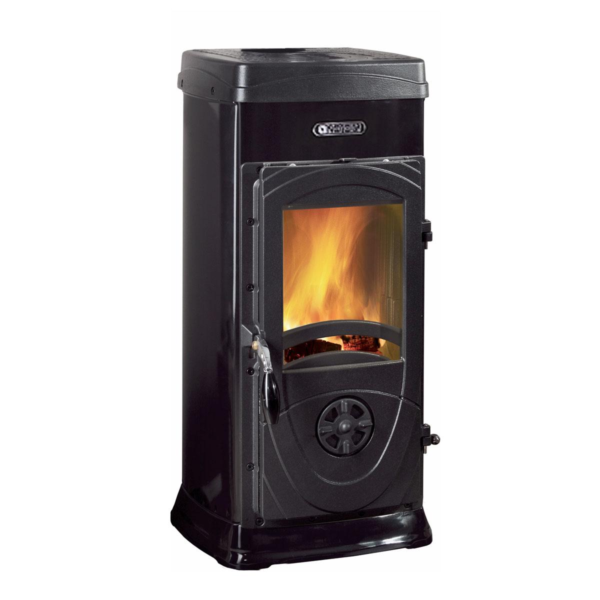 Kaminofen La Nordica Super Junior Lean mit 5,7 kW - Farbe: Schwarz