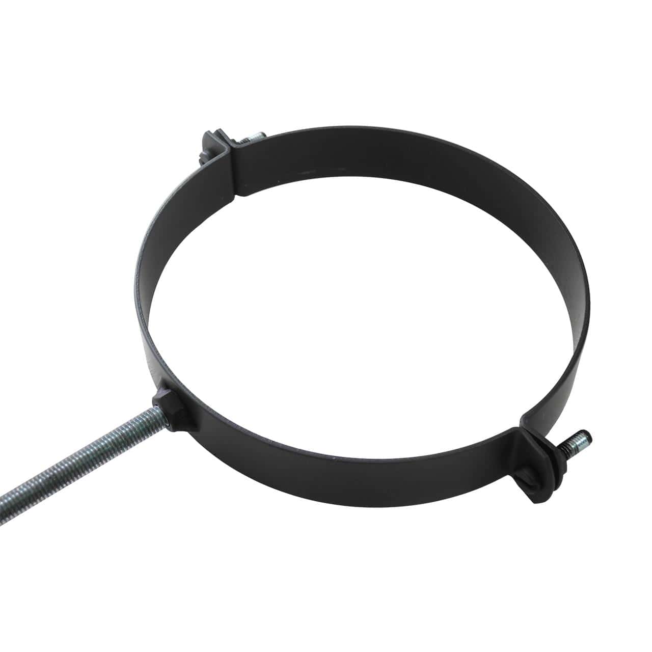 Ofenrohr Rohrhalter DN 150 mm Schwarz