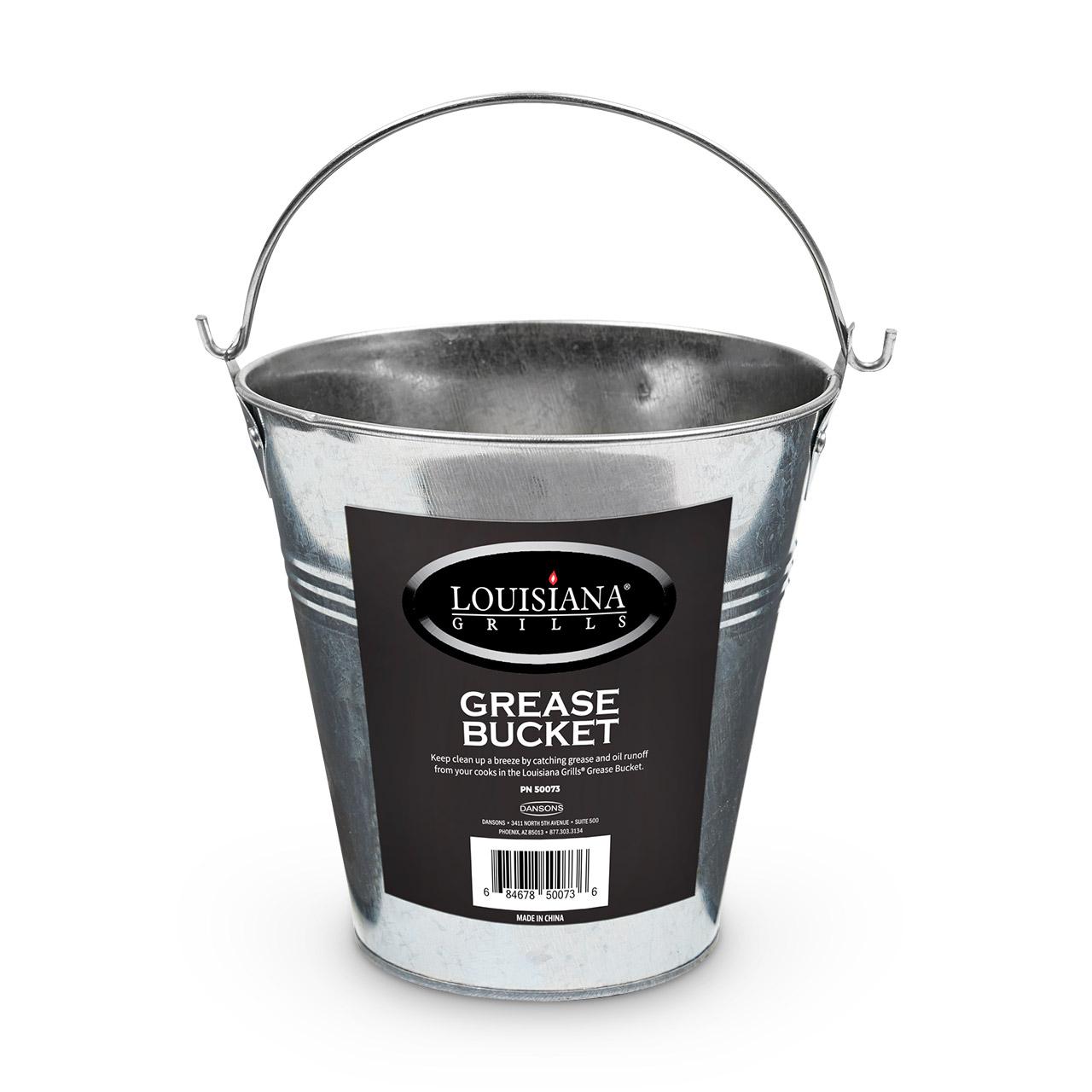 Grillzubehör Louisiana Grills Fetteimer für Pelletgrill Pit Boss