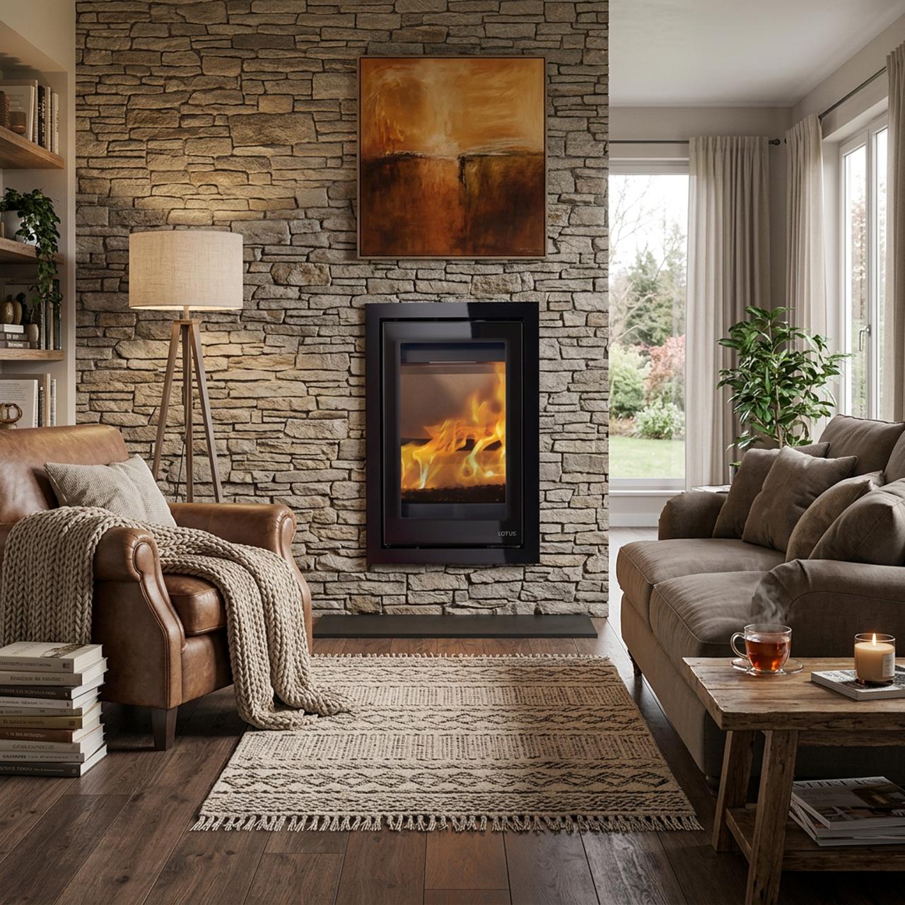 Kamineinsatz Lotus H700 Black Magic 6 kW