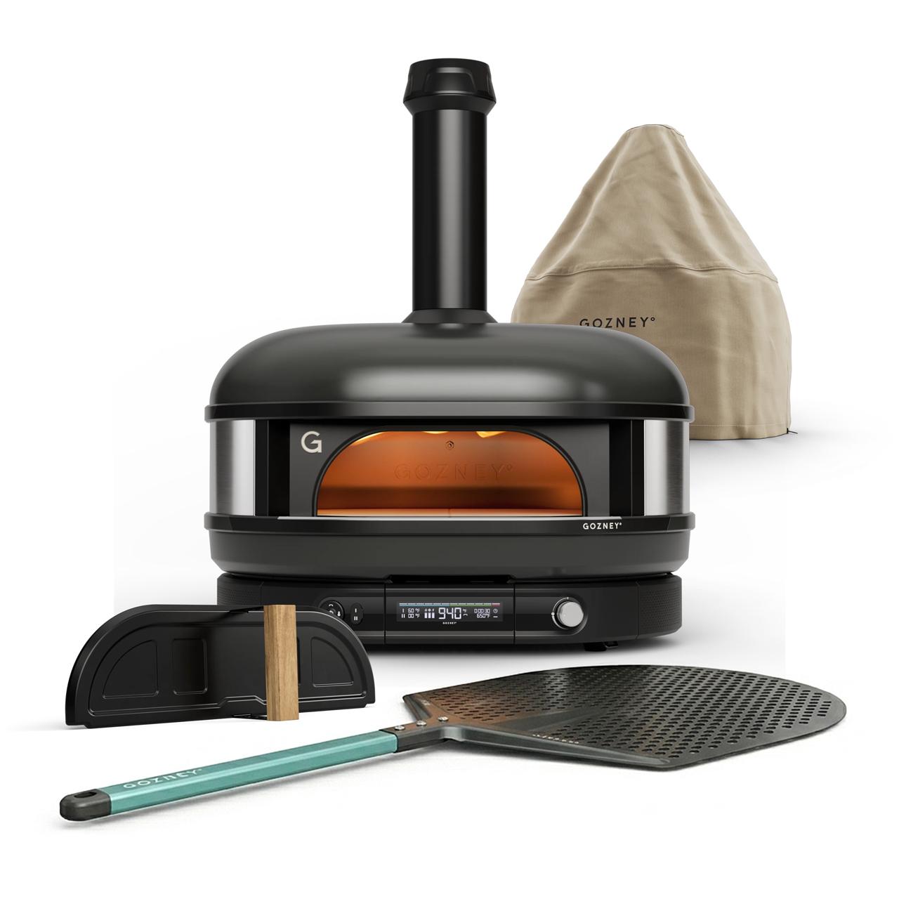 Pizzaofen Gozney Dome Gen 2.0 Bundle inkl. Abdeckhaube, Tür & Pro Heber XL - Ausführung: Off Black
