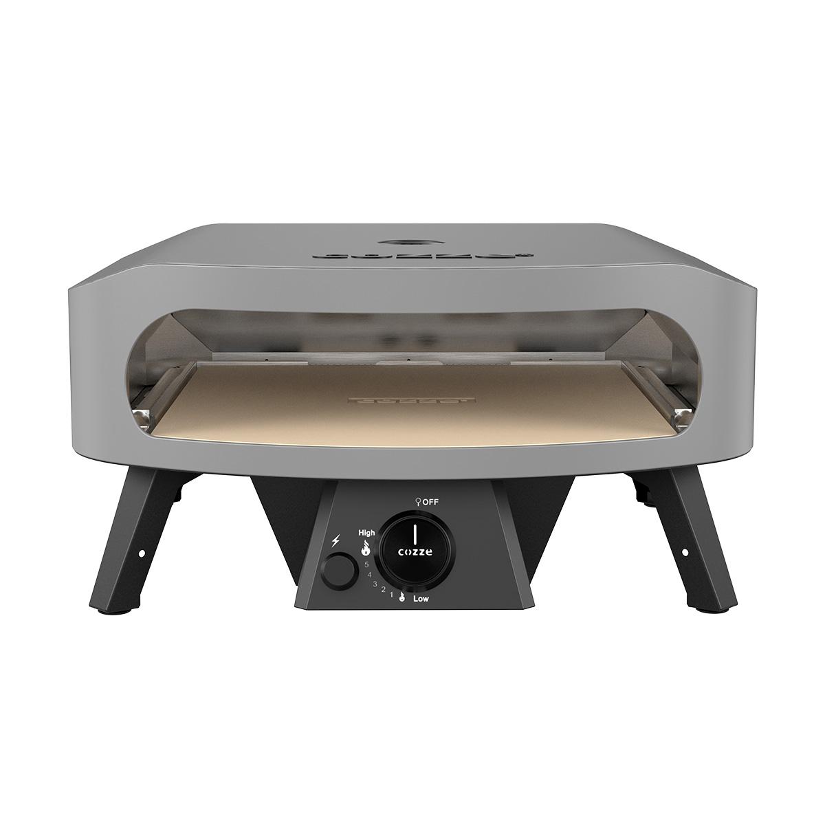 Gas Pizzaofen Cozze 17 Zoll Classic mit Thermometer und Pizzastein inkl. Druckreglerset