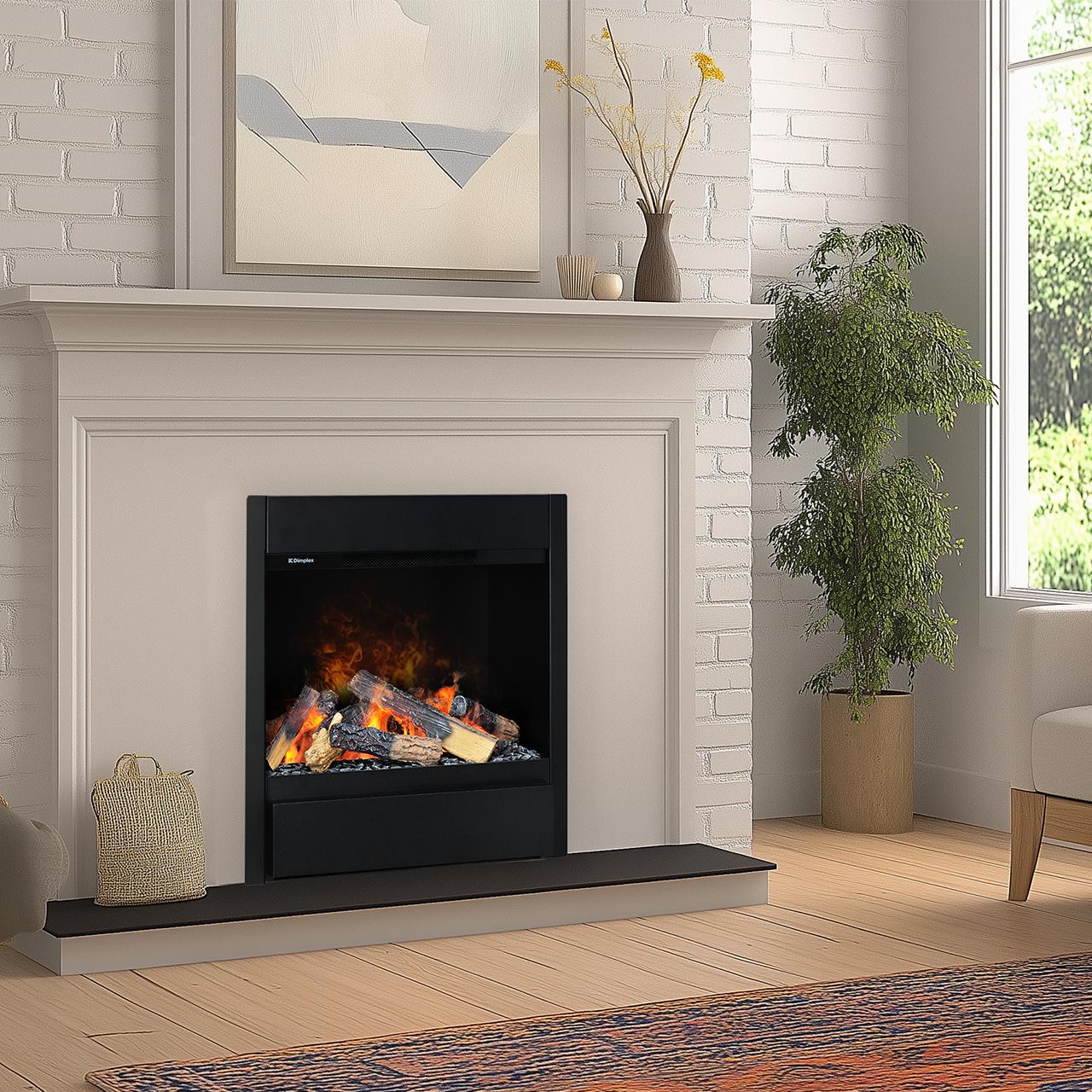 Dimplex Albany Multi Optimyst Elektrokamin - 3D-Wasserdampf-Flammen, Farbwechsel & App-Steuerung für maximale Atmosphäre