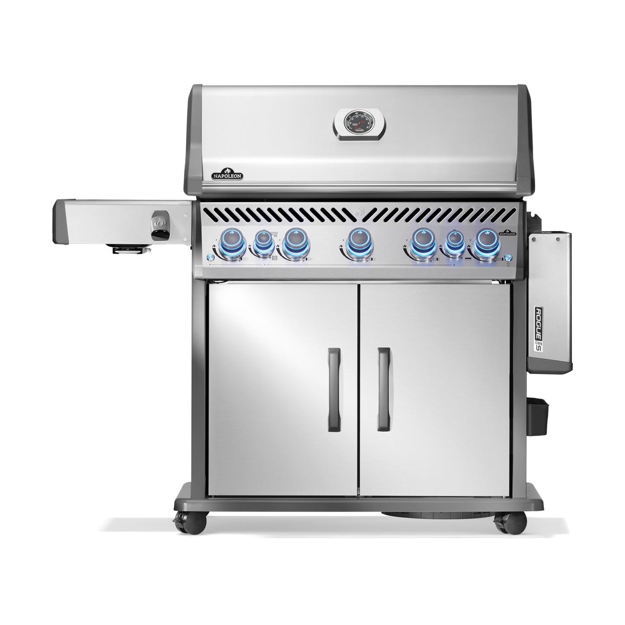 Gasgrill Napoleon Rogue PRO-S 625 Edelstahl mit Edelstahlrosten (2026) Bundle inkl. 2 Unterschränke