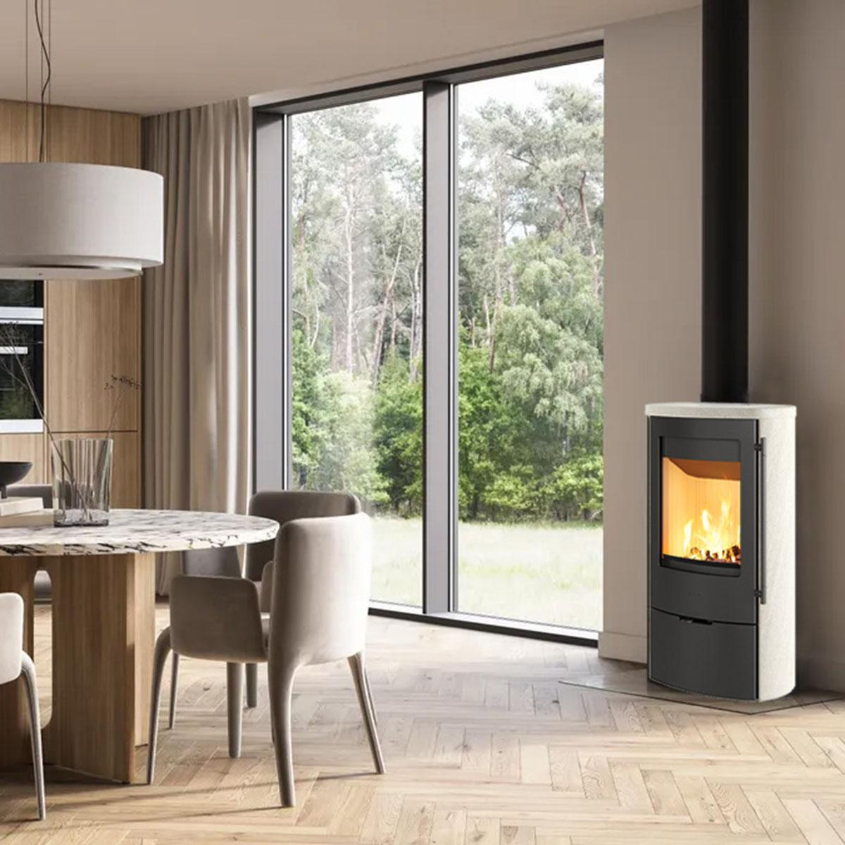 Kaminofen Lotus Jubilee 35 Limestone ecoLine 7,5 kW