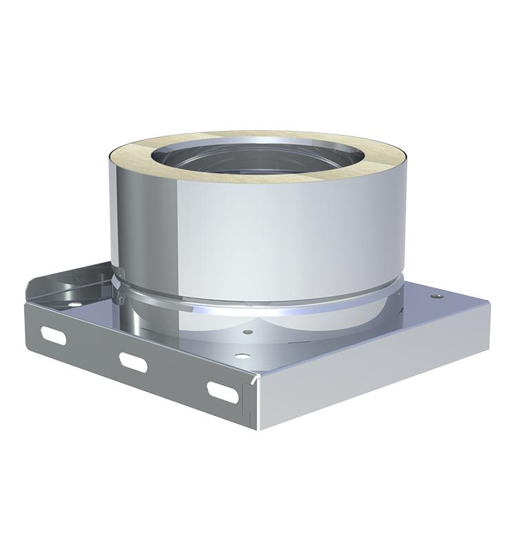 Jeremias DW-FU Grundplatte geschlossen - für Schornstein-Innendurchmesser: 150mm