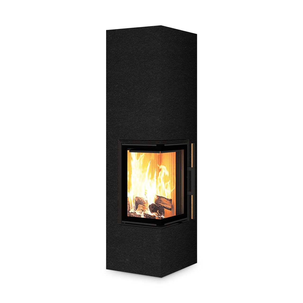 Speicherofen Monolith Depot D20 9,6 kW - Ausführung: D20, Nero Roma