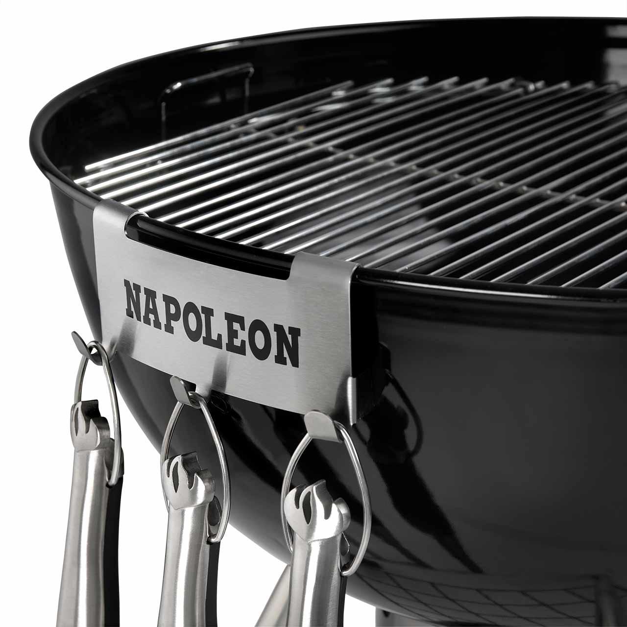 Grillzubehör Napoleon Besteckhaken, Grillbesteck Halterung für Kugelgrill