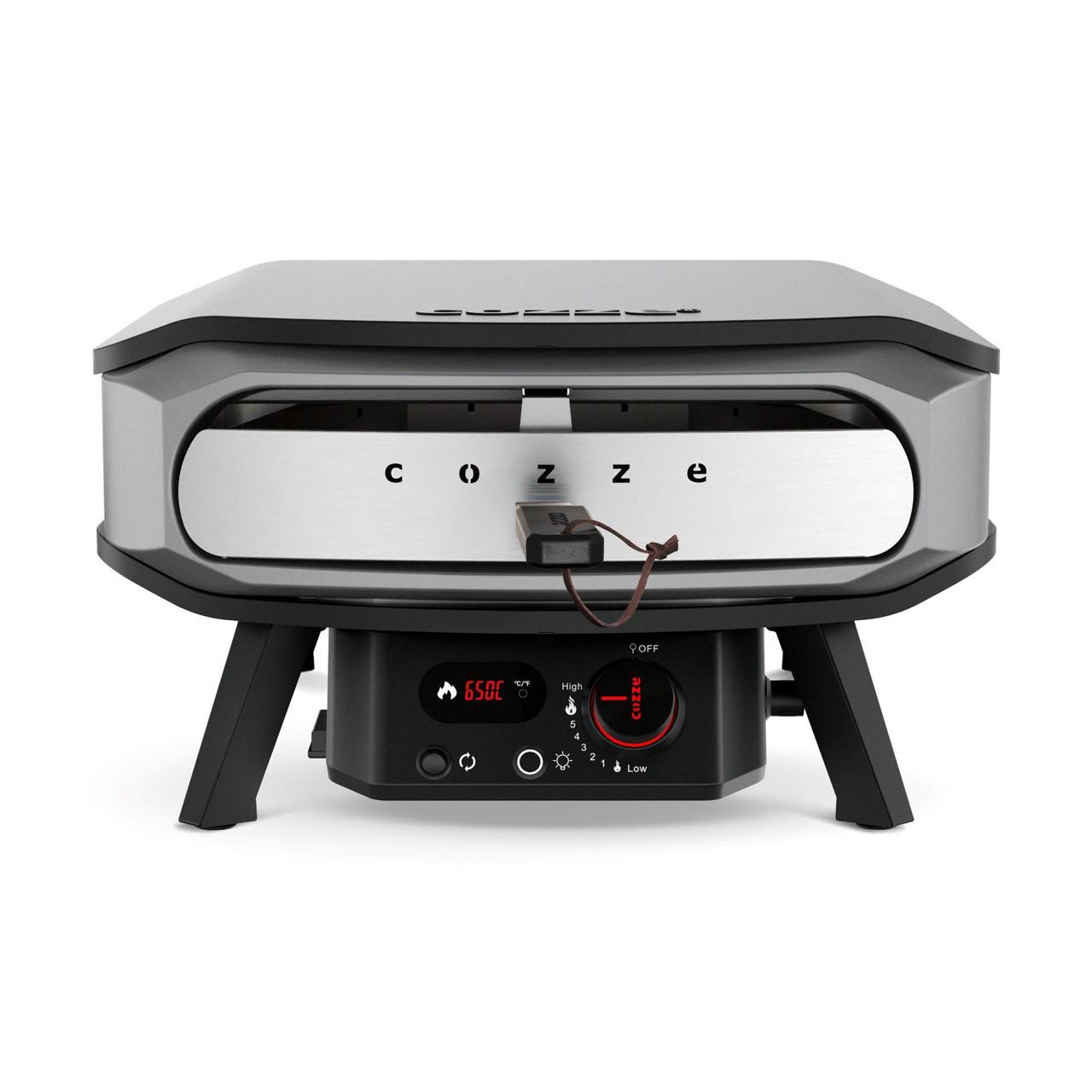 Gas Pizzaofen Cozze 17 Zoll Premium Rotate 50 mbar, inkl. drehbarem Pizzastein & Hitzeschild