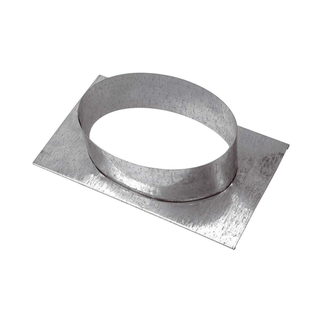 CB-Tec Lüftungsgitter Stutzenblech 20x15 cm - Stutzen: 150 mm oval