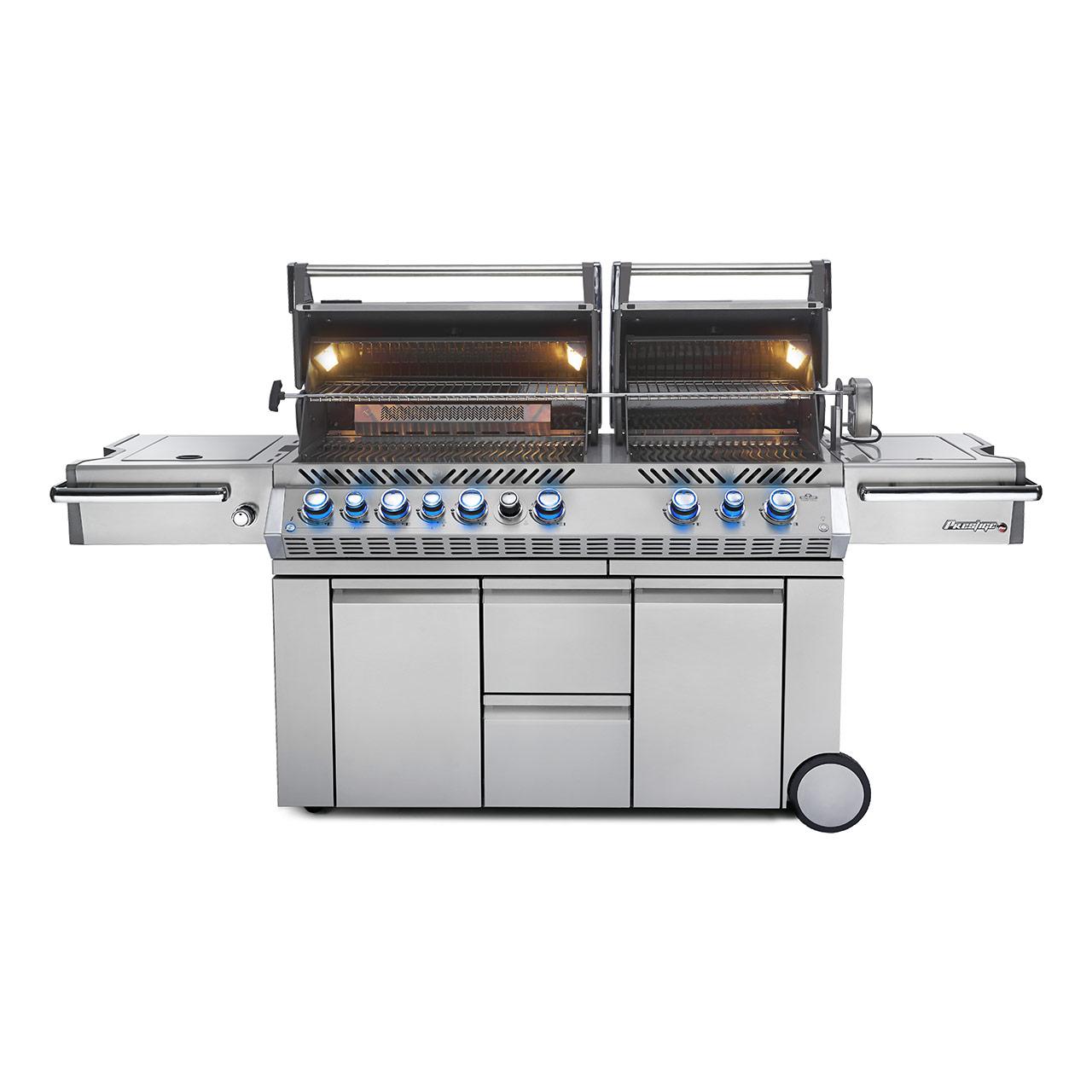 Gasgrill Napoleon Prestige Pro 825 inkl. Drehspieß-Set