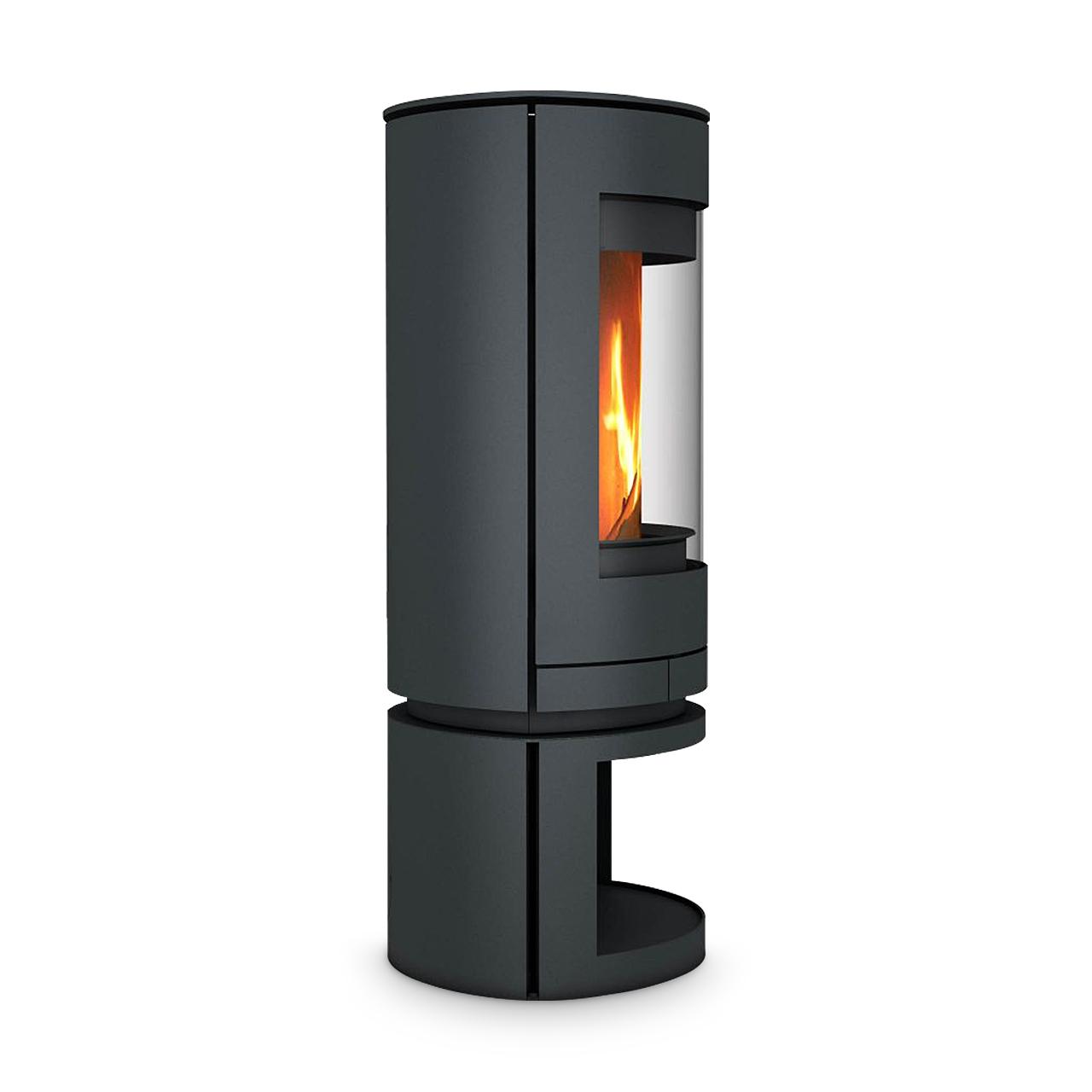 Kaminofen Skantherm Emotion M Drehbar 7 kW - Ausführung: Emotion M RLA Korpus Schwarz