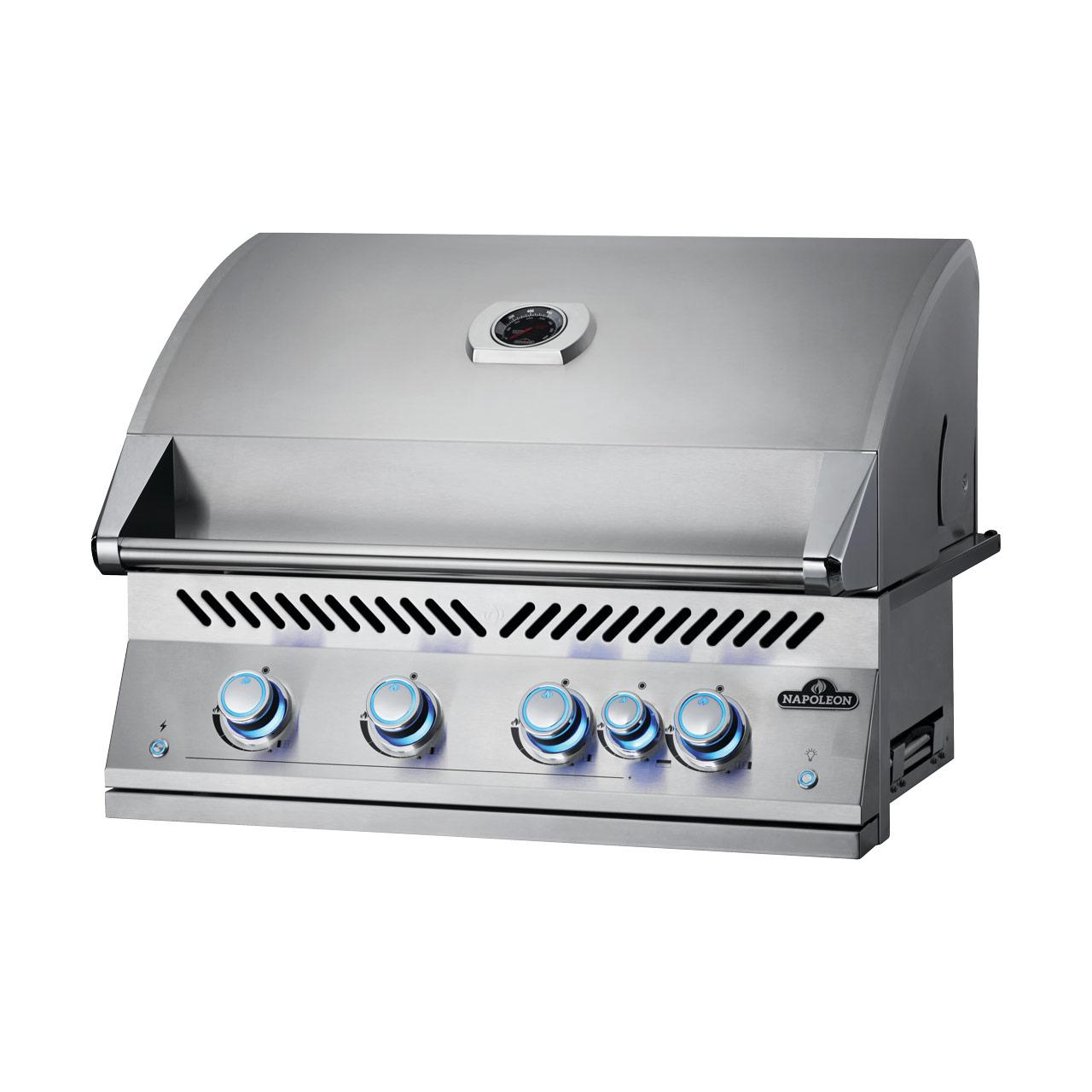 Napoleon Einbau Gasgrill 700-Series 32 Zoll BIG32RBPSS-1 für Outdoorküche, inkl. Drehspieß