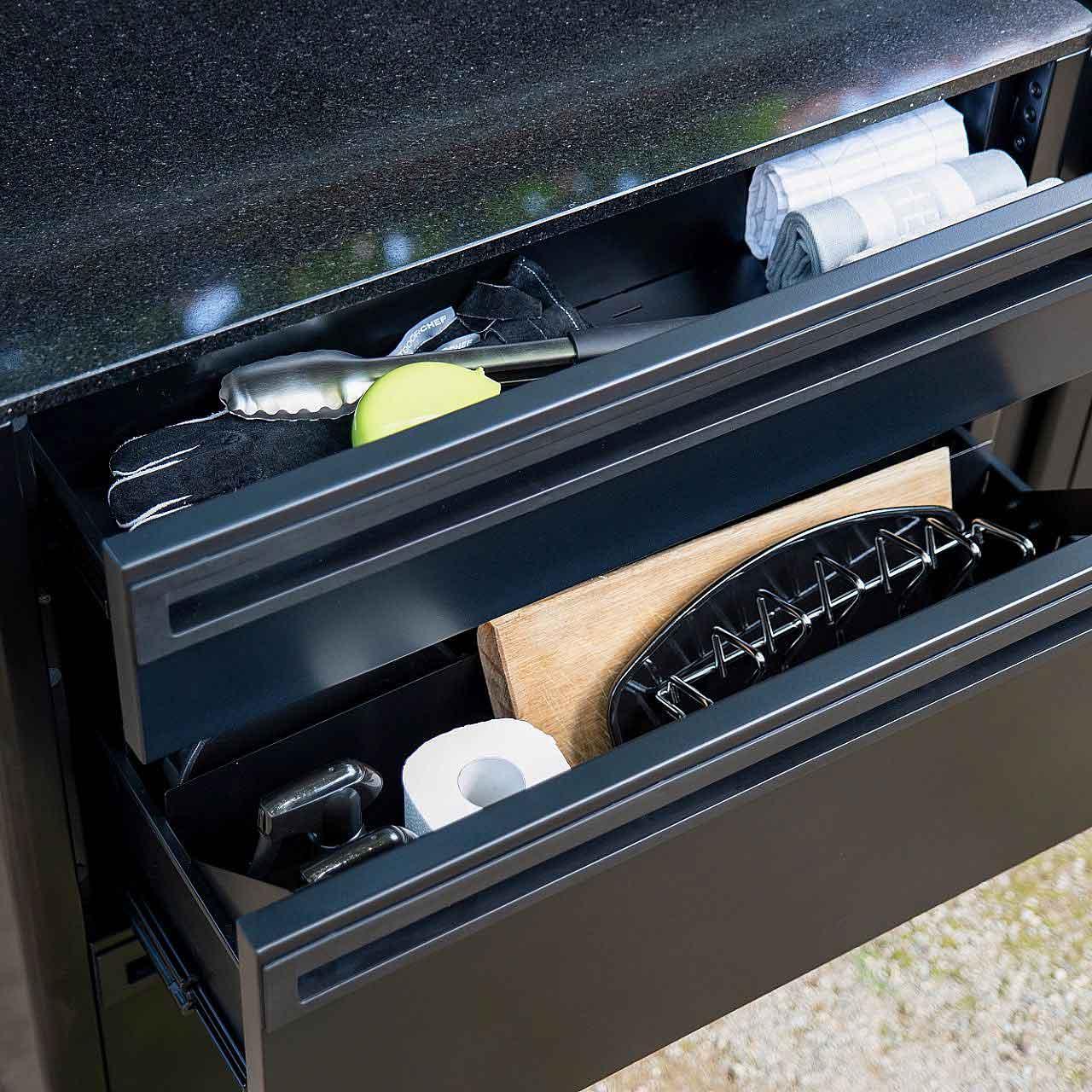 Outdoorküche Outdoorchef Heat X-515/245 - Arbeitsfläche: Granit