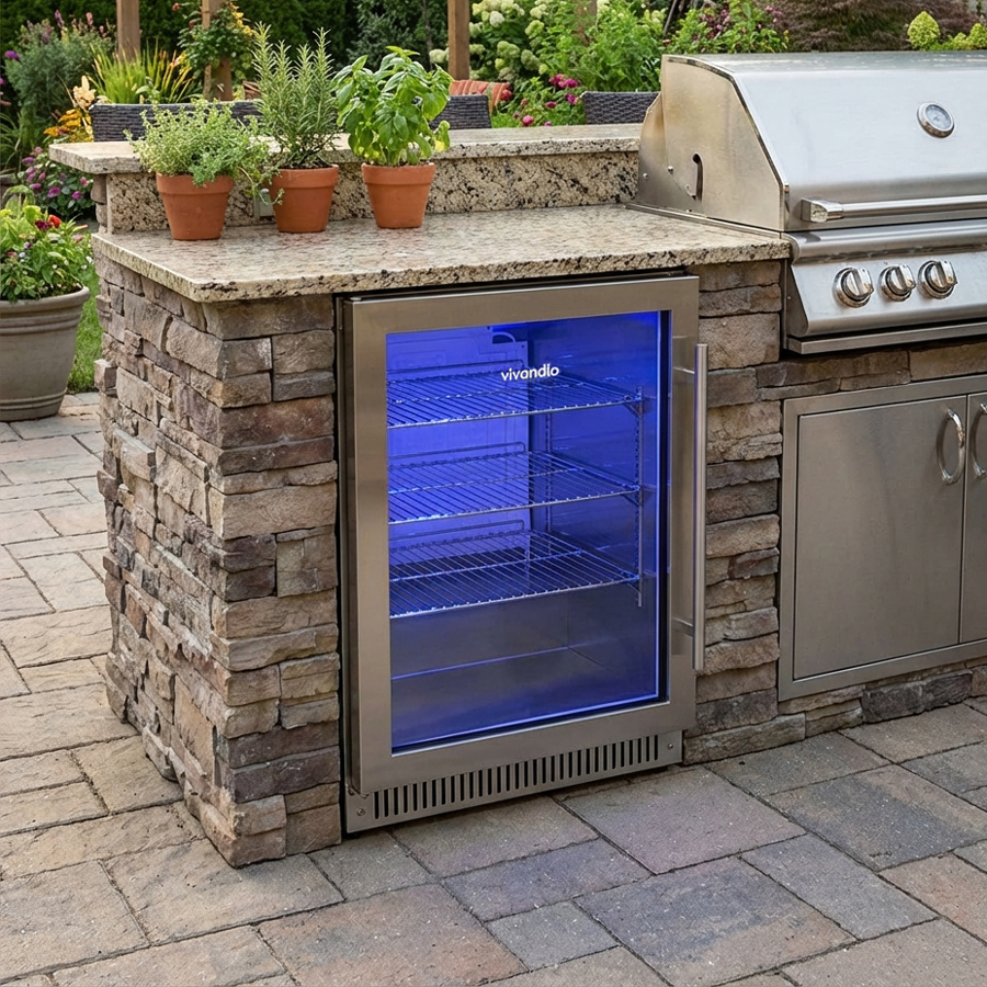 vivandio Outdoor Kühlschrank FS-150