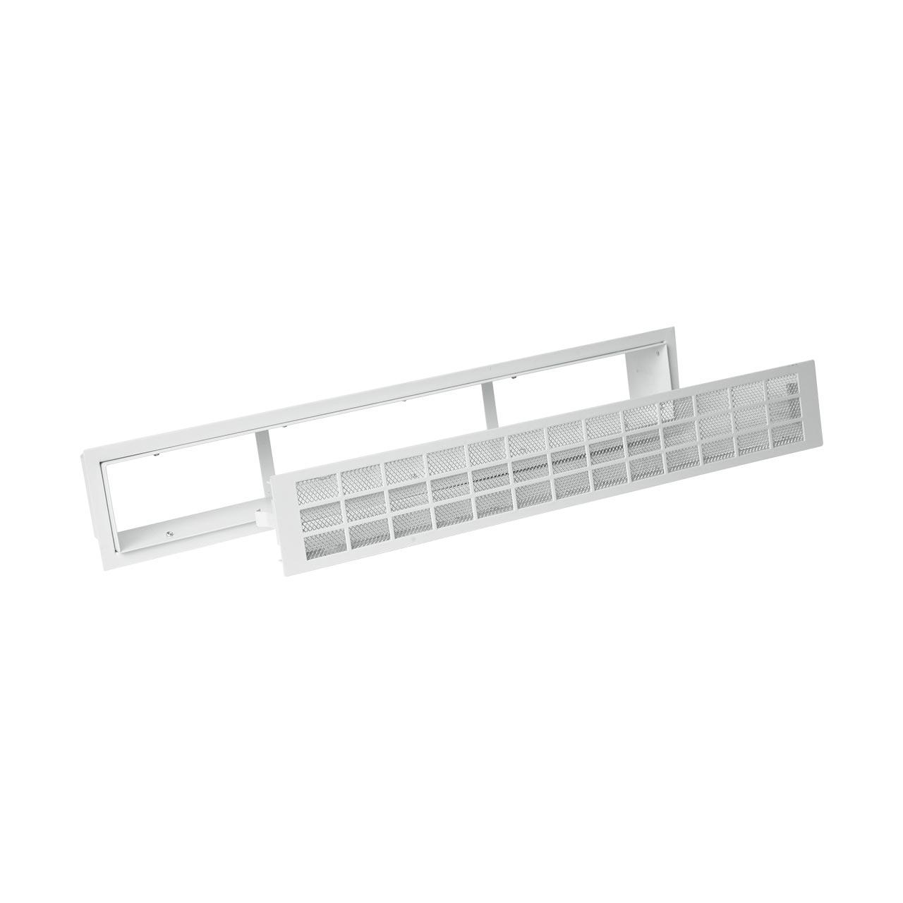 Luftleiste CB-Tec Designluftleiste Schmal 55 cm - Ausführung: Weiß