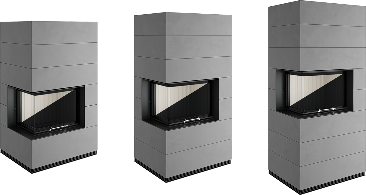 Varianten Kaminbausatz wasserführend Spartherm SIM Varia 2Lh H2O Varianten