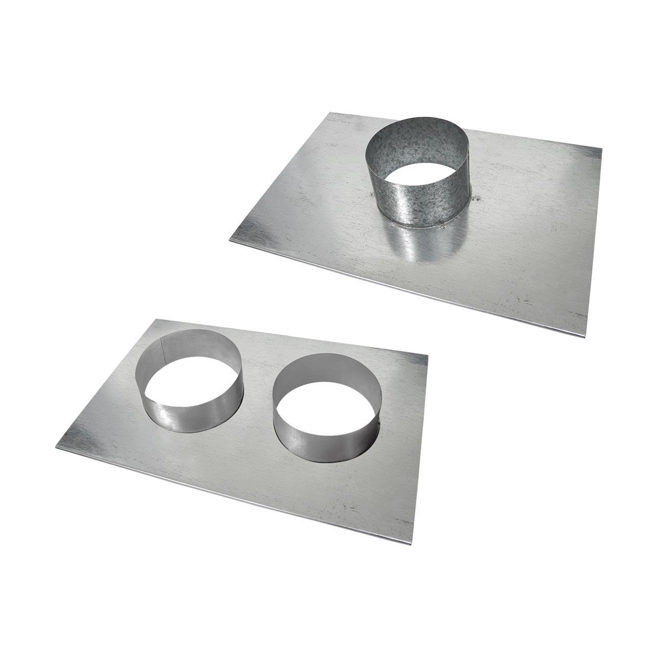 CB-Tec Lüftungsgitter Stutzenblech 35x23 cm - Stutzen: 100 mm