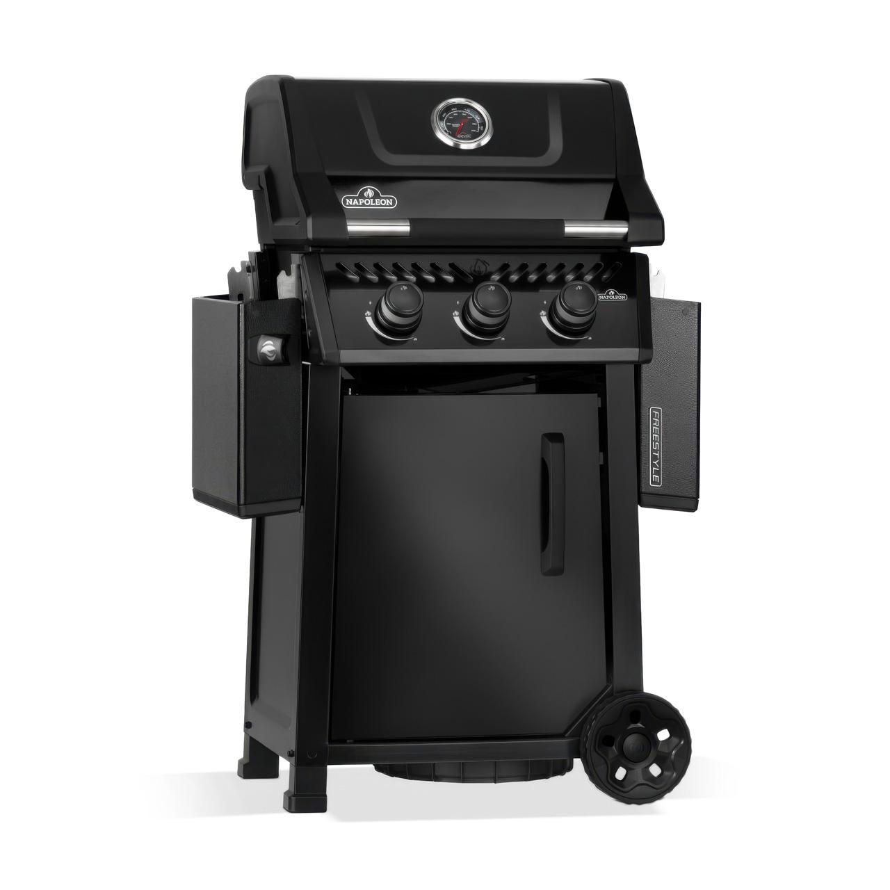 Gasgrill Napoleon Freestyle 365 Schwarz, mit 3 Brennern - 50 Jahre Napoleon Sommer Aktion