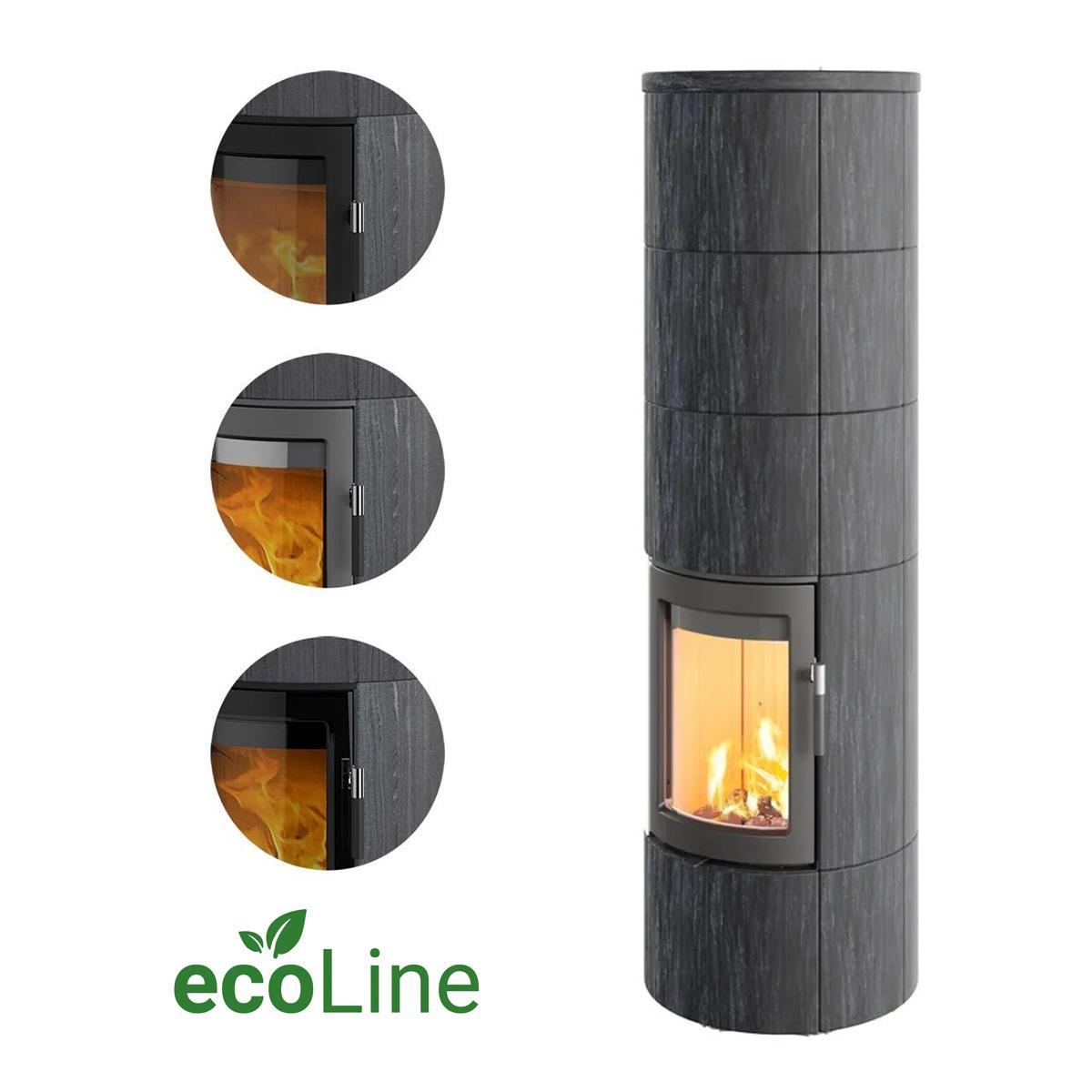 Speicherofen Lotus Maestro 3 Indian Night ecoLine 6,7 kW