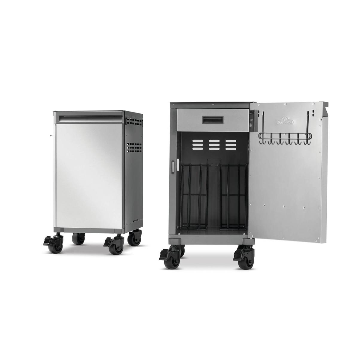 Napoleon Prestige Unterschrank-Set rechts und links, Edelstahl