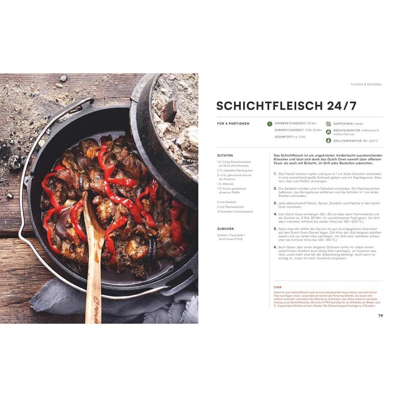 Grillbuch Petromax Draußen zusammen am Feuer