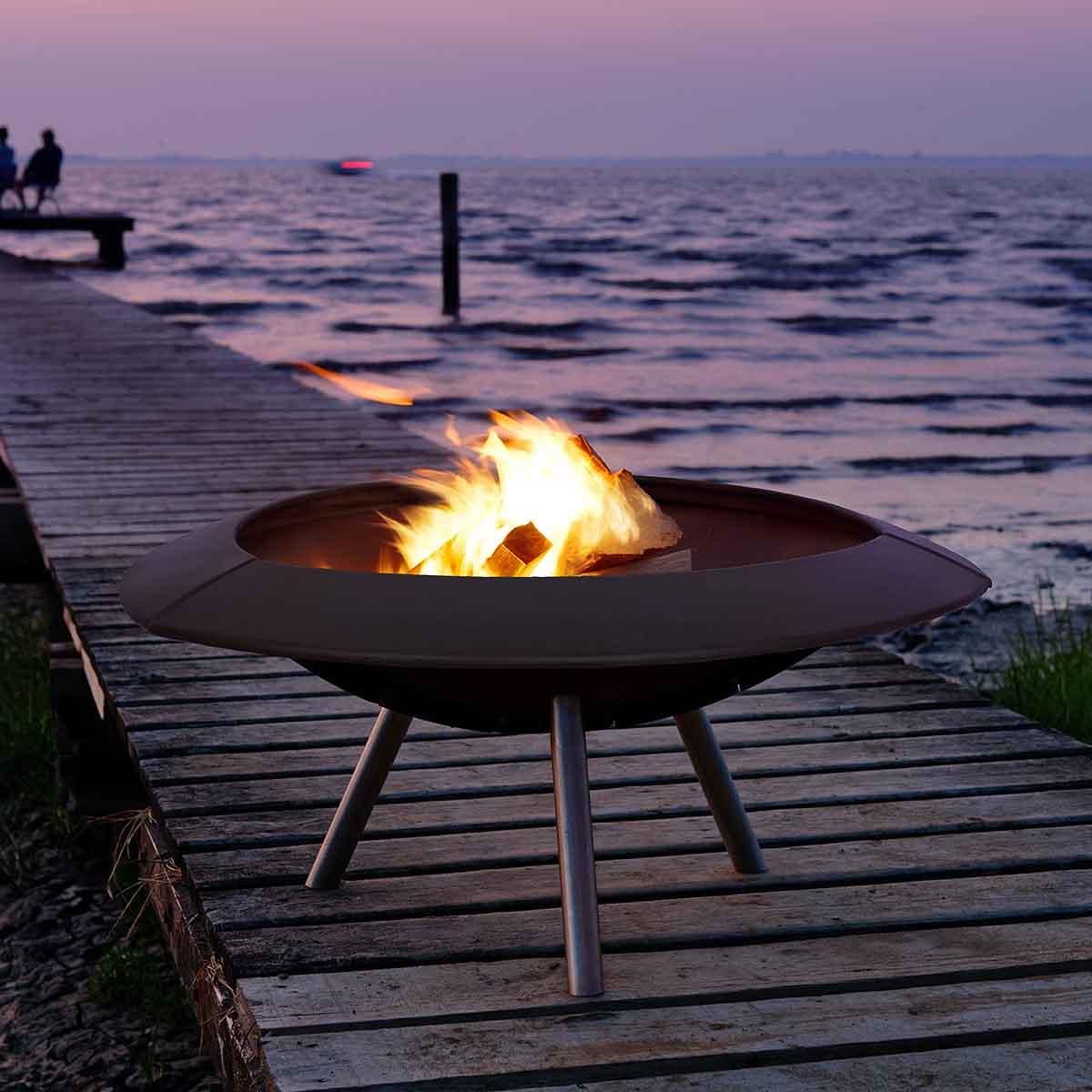 Windring für Leda Gussfeuerschale Trigon