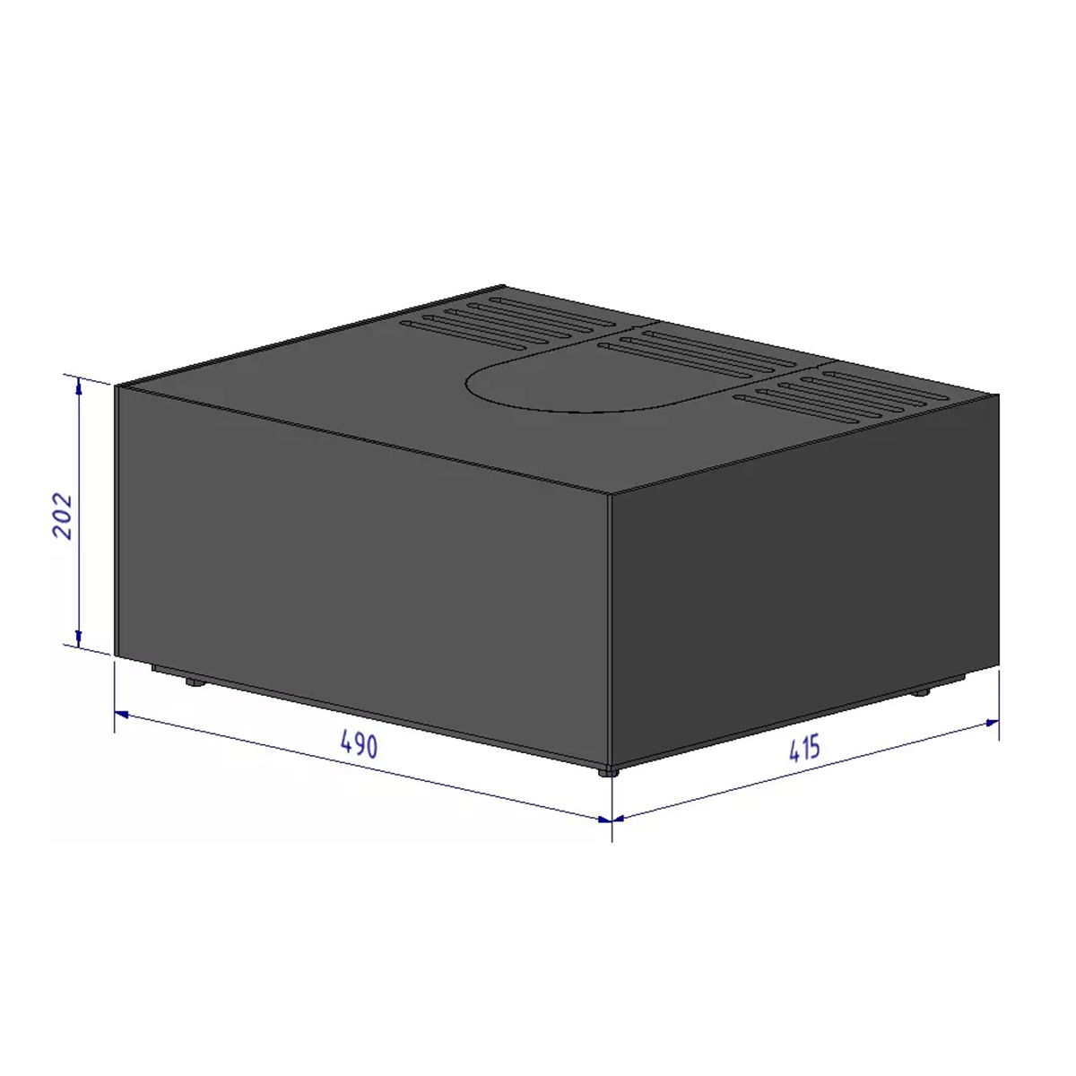1x zusätzliches Aufsatzmodul