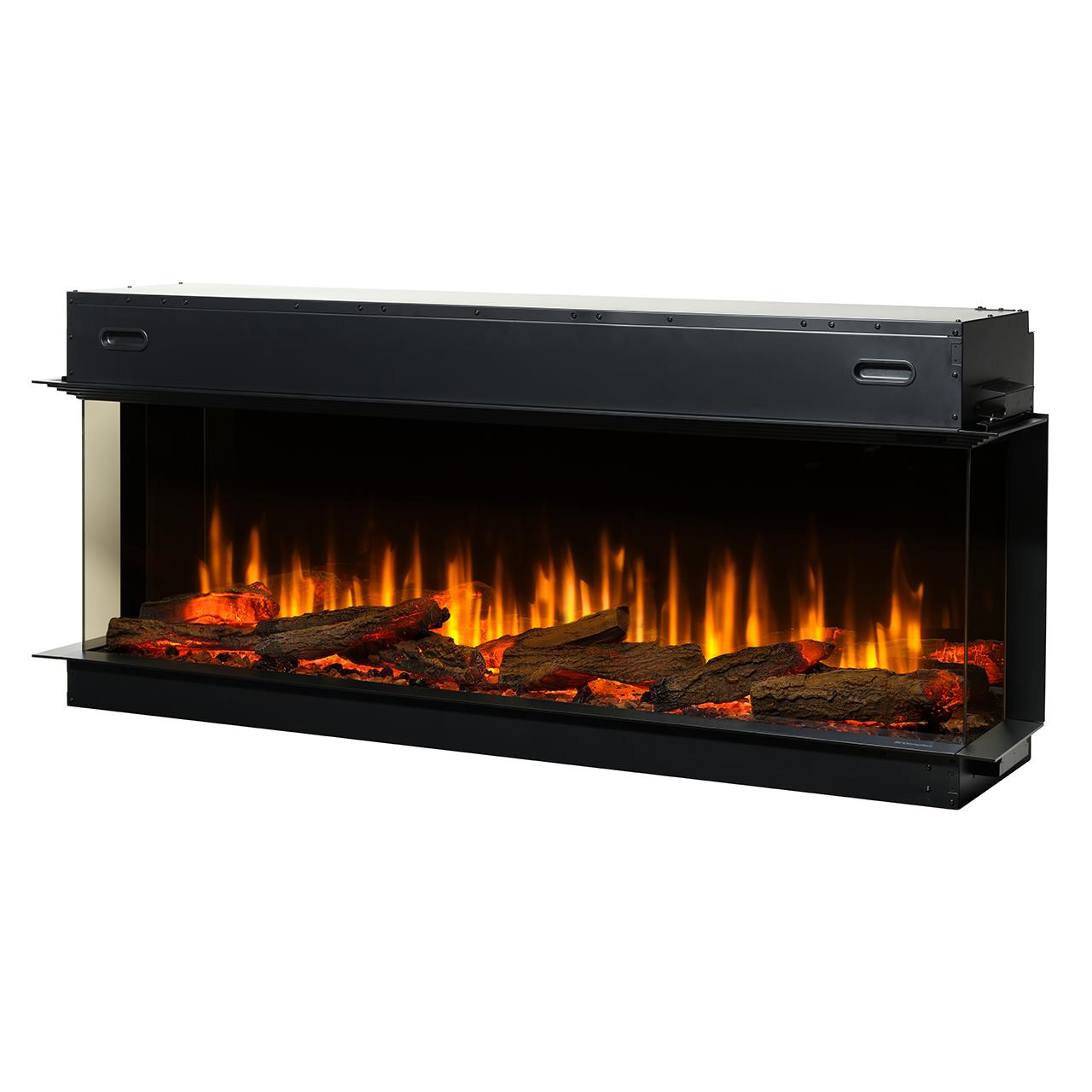Dimplex Ignite Ultra 60 Elektrokamin - 3-seitiger Einbau, Optiflame Technologie, App Steuerung, Soundeffekte