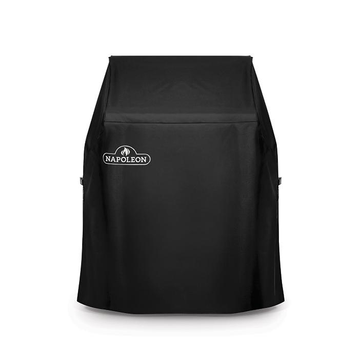 Grillzubehör Abdeckhaube für Napoleon Rogue 425 mit abgeklappten Seitenablagen