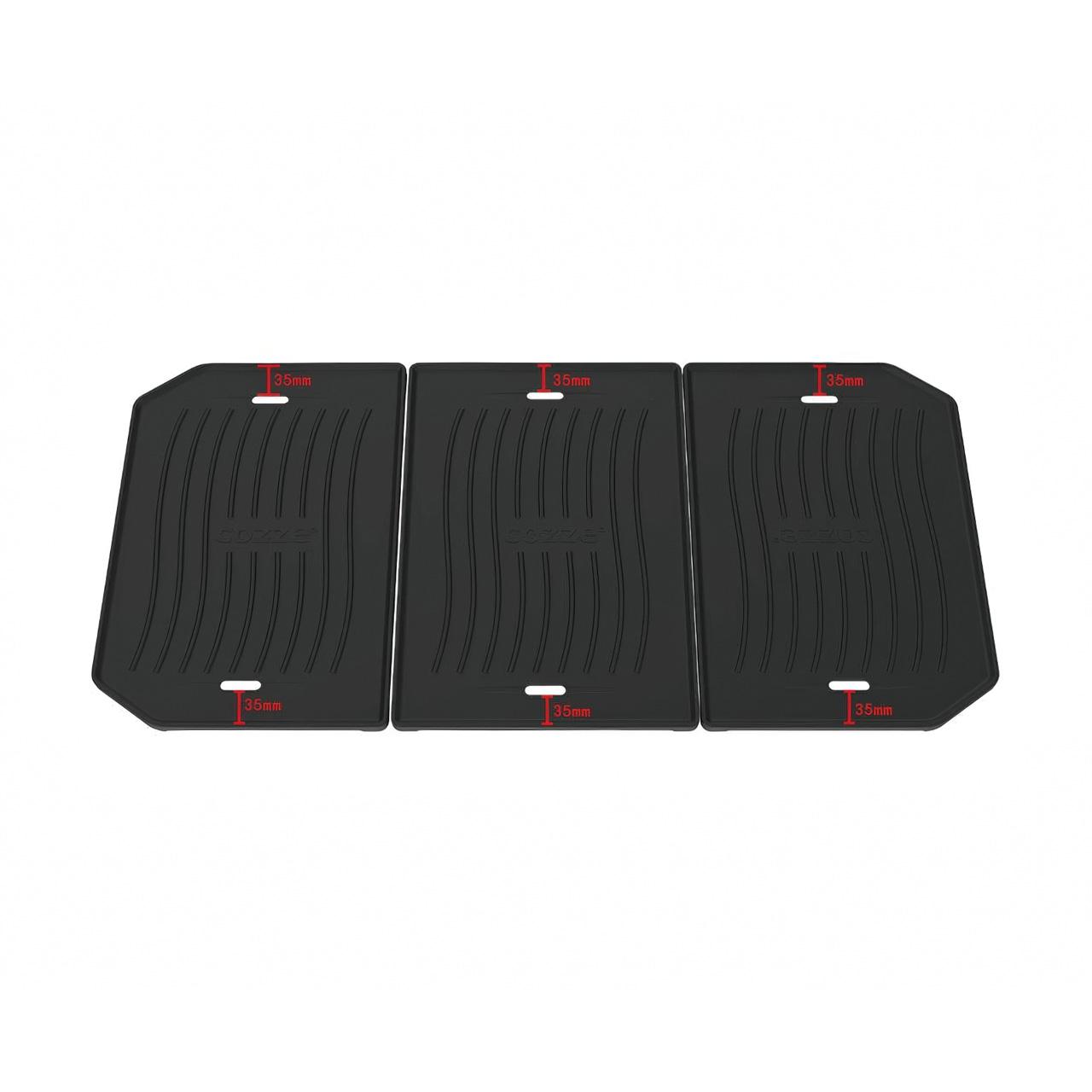 Cozze Plancha G-800 Bundle inkl. offenes Modul 115 cm mit Edelstahlplatte & Gratis Grillspatel