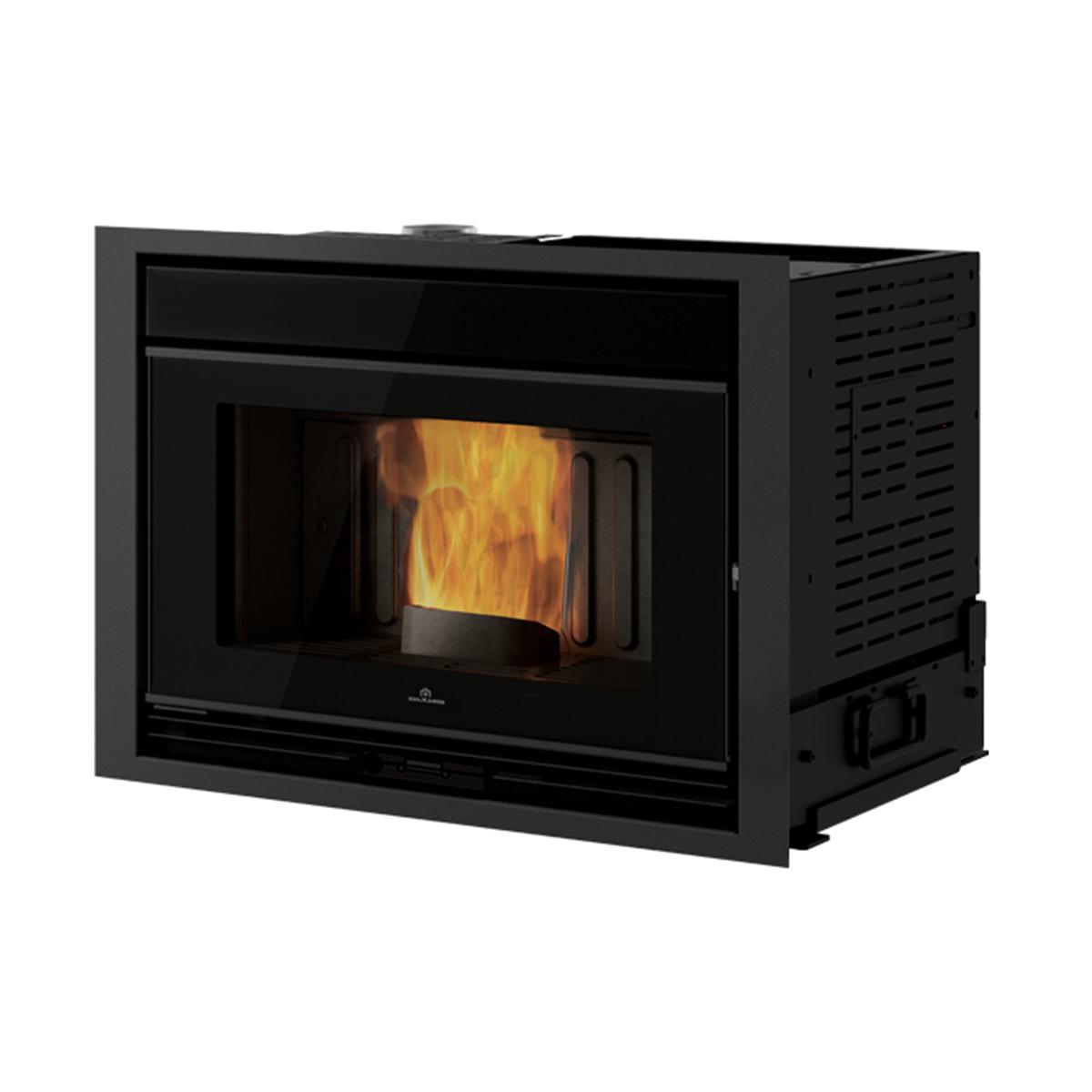 Pellet Kamineinsatz Edilkamin Pellkamin 10+ Evo2 mit 10 kW