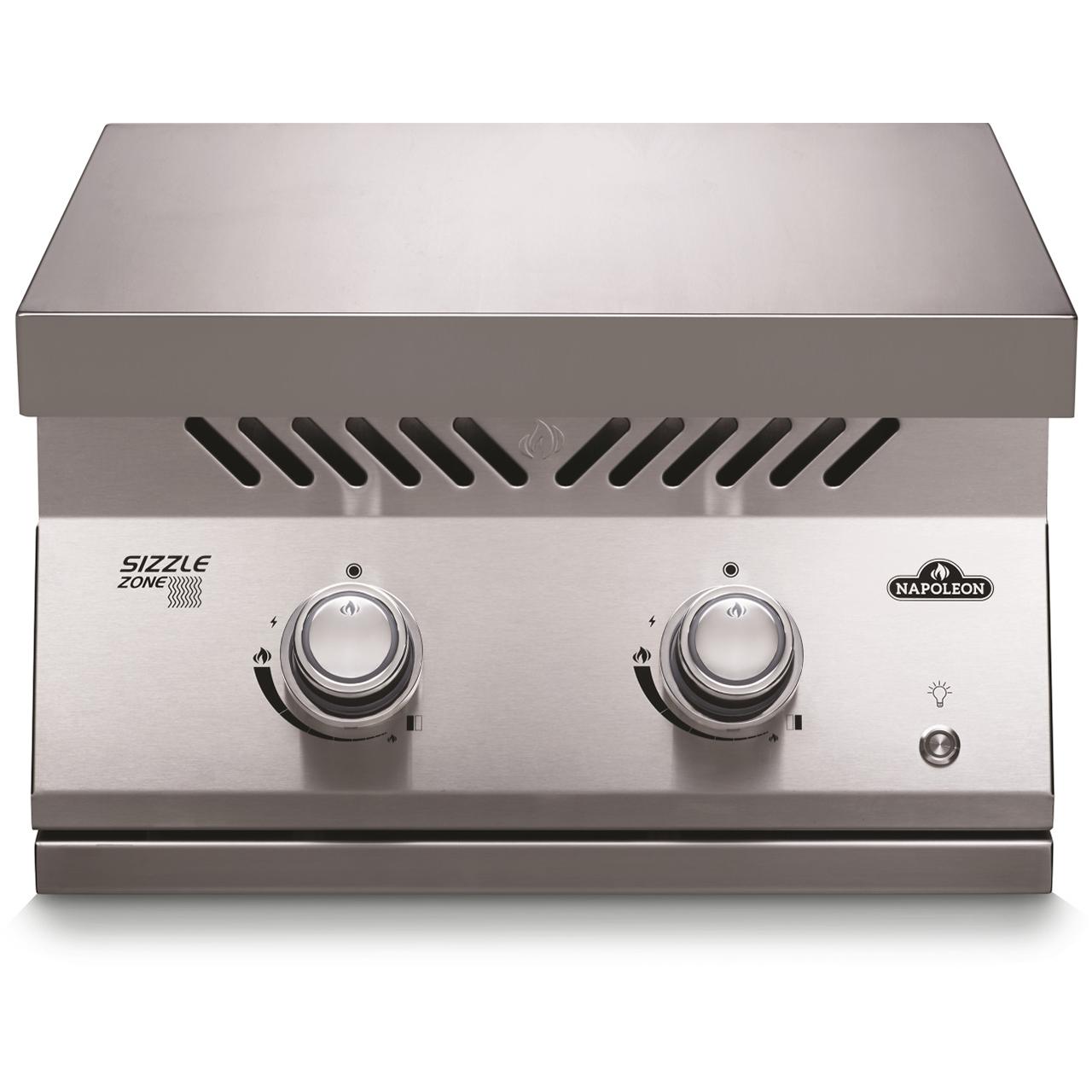 Napoleon 700-Series 18 Zoll, Einbau SIZZLE ZONE BIB18IRPSS-CE, Edelstahl, groß