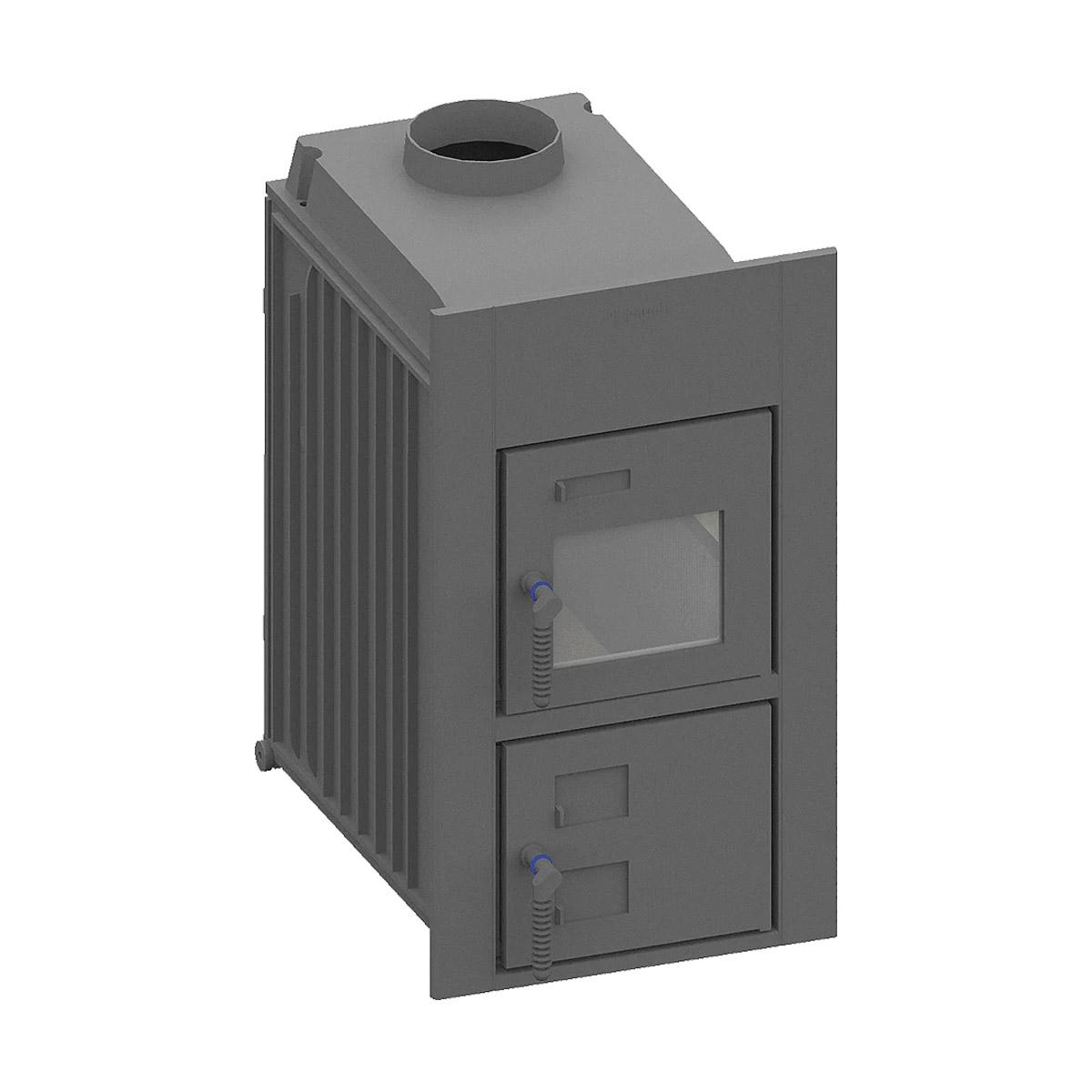 Kachelofeneinsatz Schmid Format 11 mit 11 kW