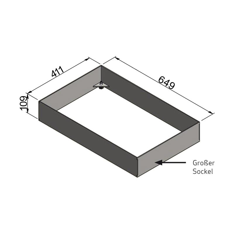 Scan 1003-B, Sockel für großes Modul