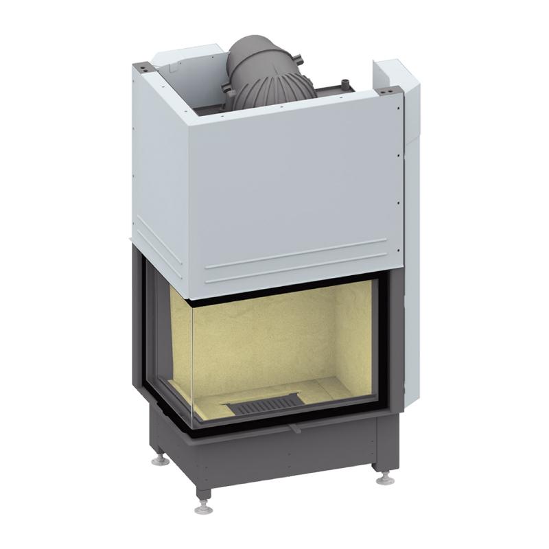 Kamineinsatz wasserführend Schmid Ekko W L 67(45)h 14,9 kW