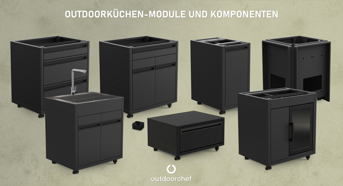 Outdoorchef QUBE X-415 RB S - Red