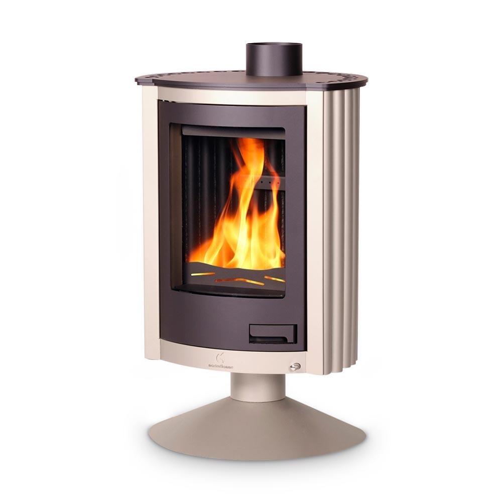 Warmluftofen Masterflamme Piccolo 2, 7 kW - Ausführung: Creme