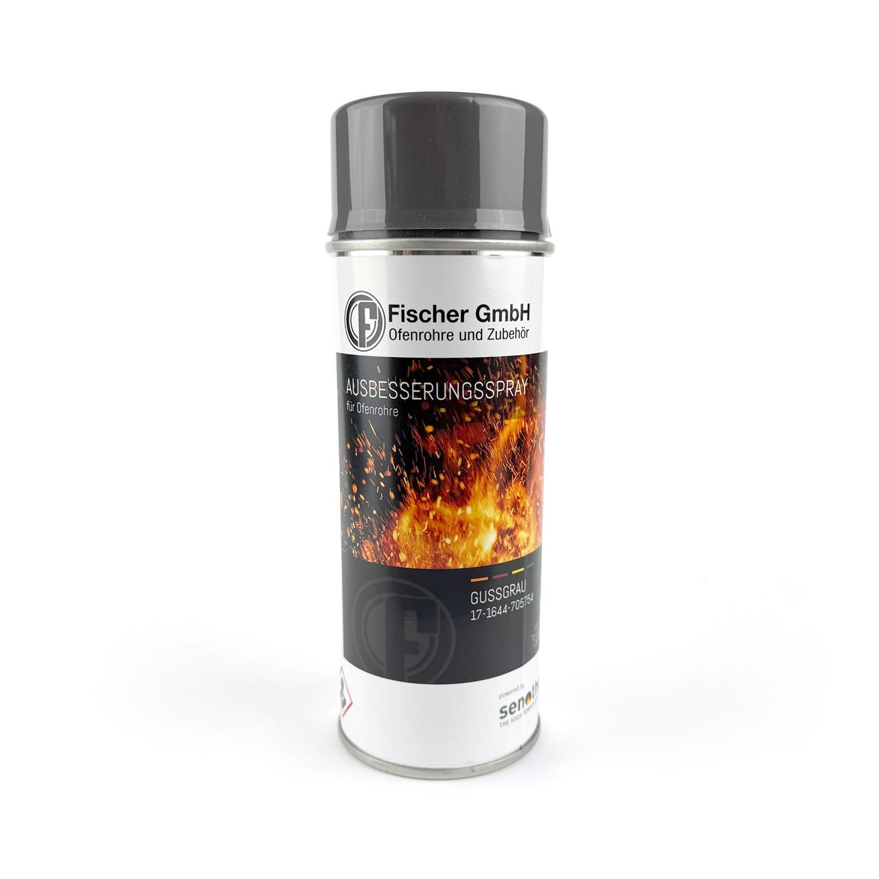 Senotherm Ofenspray Gussgrau hitzebeständiger Ofen, Lack Farbe Spray